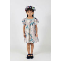Tia Cibani Robin Sofia Puff Sleeve Dress
