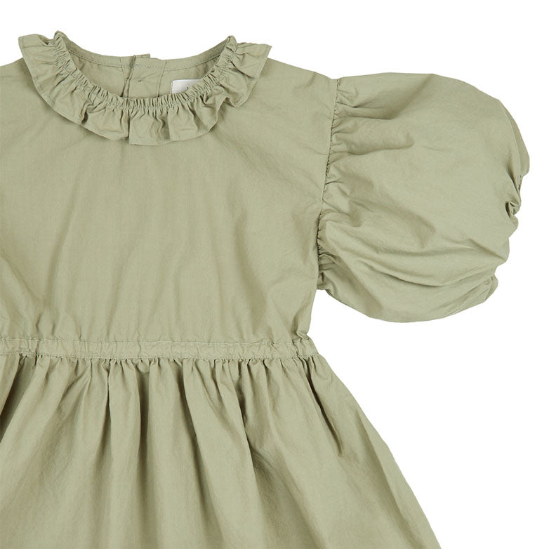 Bene Bene Khaki Cecil Frill Dress