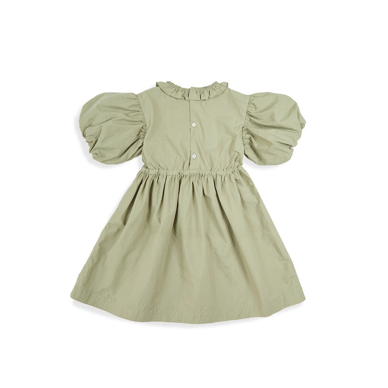 Bene Bene Khaki Cecil Frill Dress