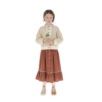 Belle Chiara Ecru Lamb Sweatshirt