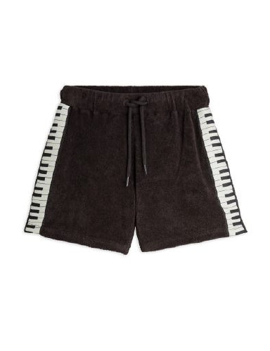 Mini Rodini Black Piano Terry Sweat shorts
