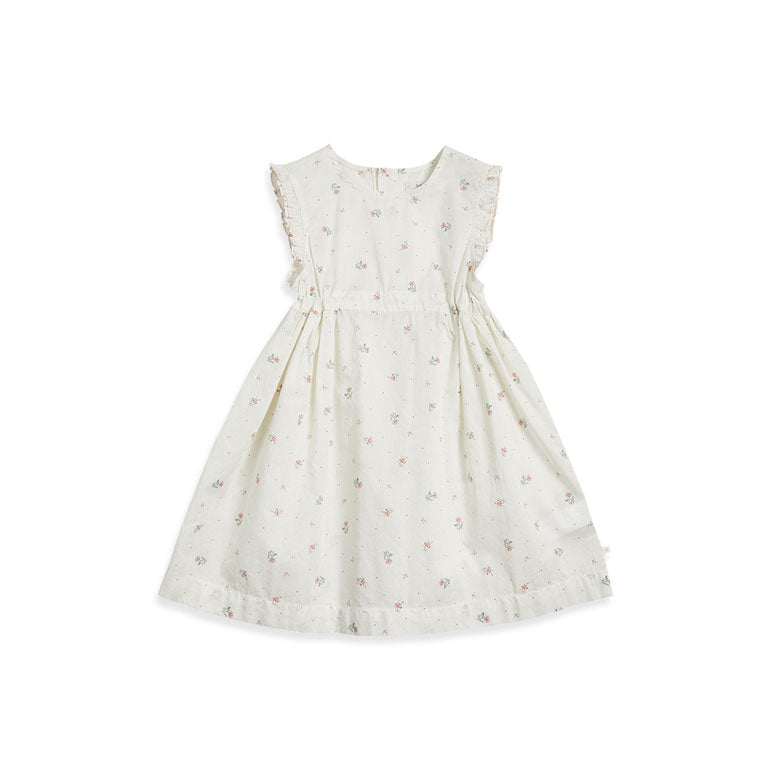 Bene Bene Cream Azalea Frill Dress