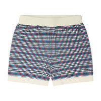 FUB Ecru/Sea Checked Shorts