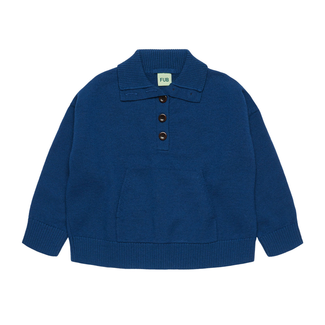 FUB Deep Indigo Felted Anorak
