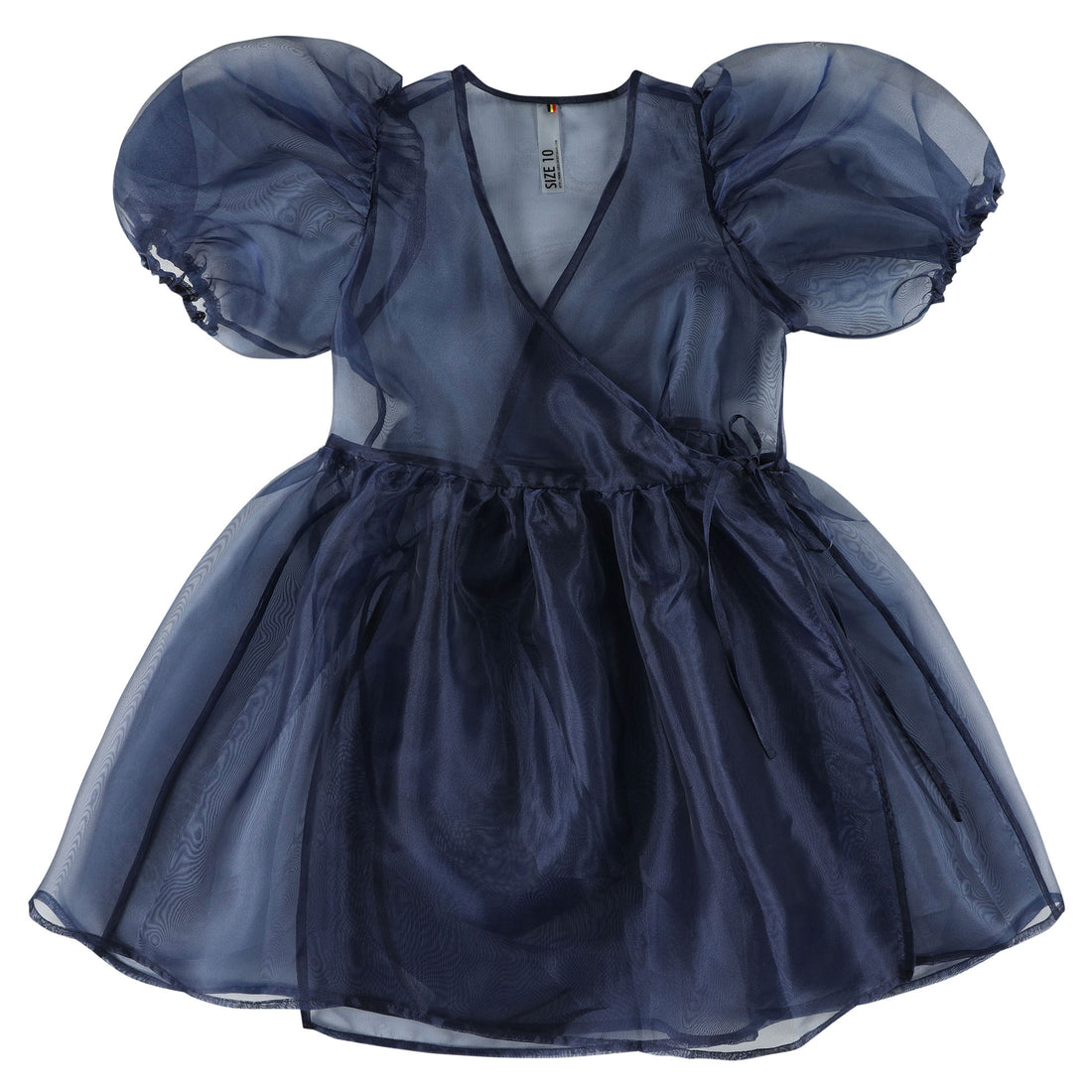 Caroline Bosmans Dark Blue Transparent Dress
