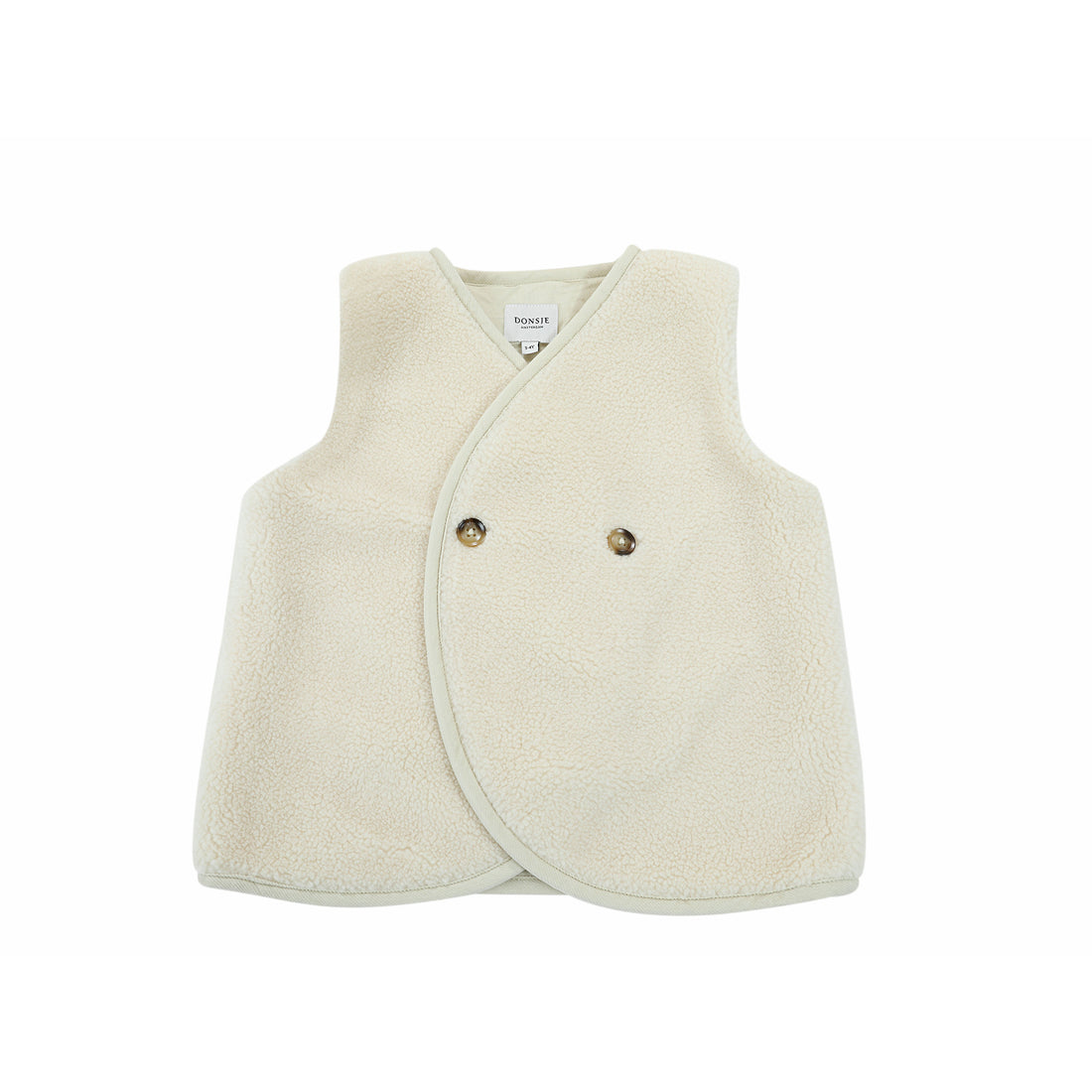 Donsje Cream Monty Gilet