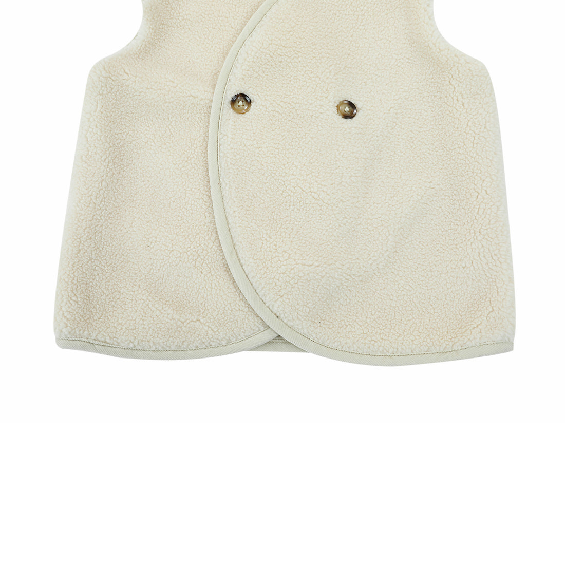 Donsje Cream Monty Gilet