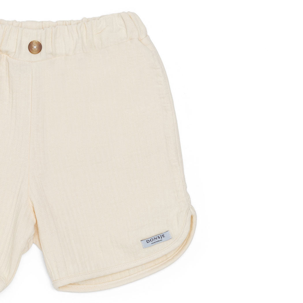 Donsje Warm White Vons Shorts
