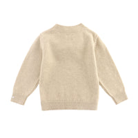 Donsje Biscotti Melange Bear Sweater