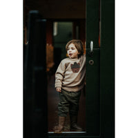Donsje Biscotti Melange Bear Sweater