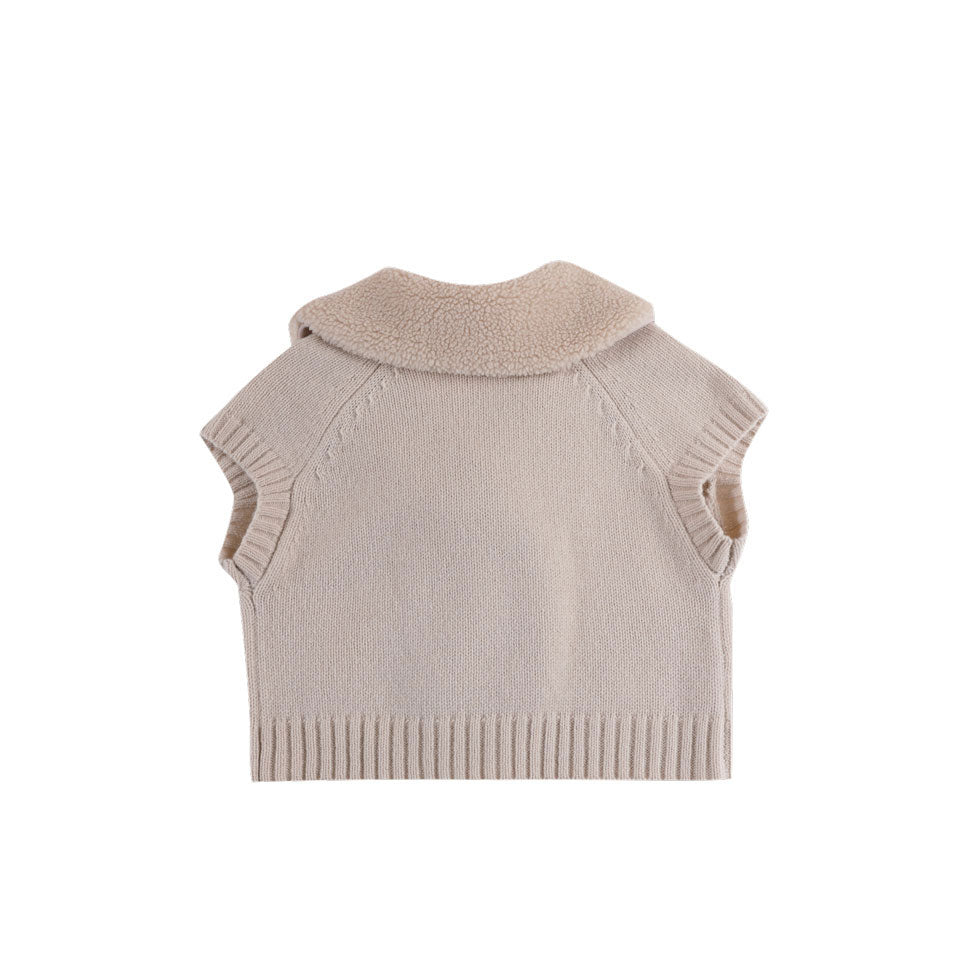 Donsje Soft Sand Nannie Waistcoat