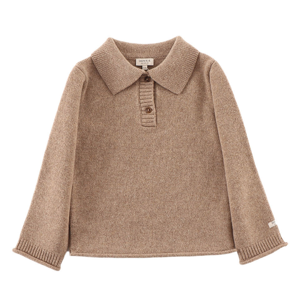Donsje Milk Chocolate Ojan Sweater