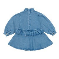 Donsje Vintage Blue Dieke Dress