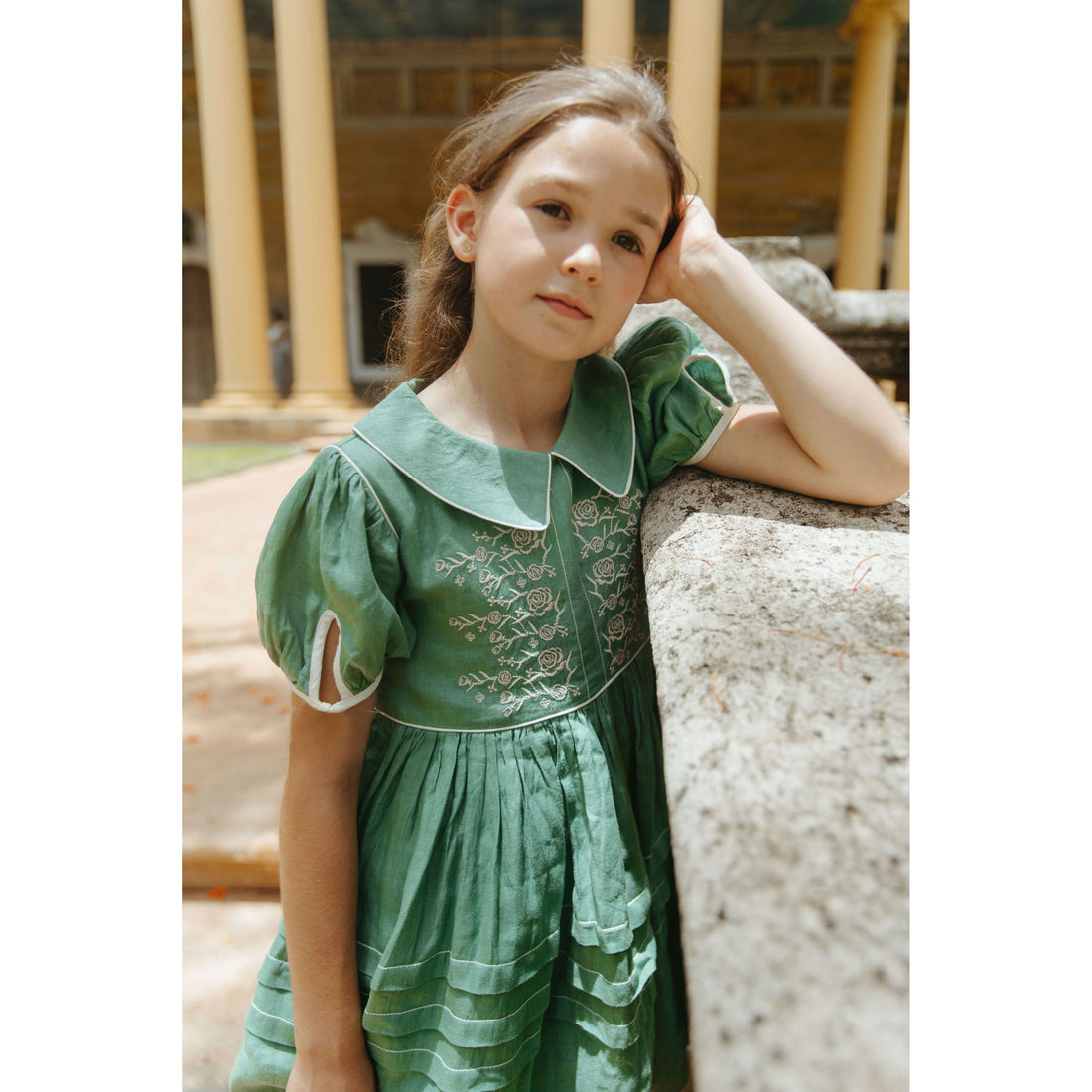Lali Peridot Green Maragold Dress 8