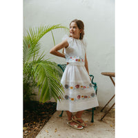 Lali Antique White Alma Skirt Set