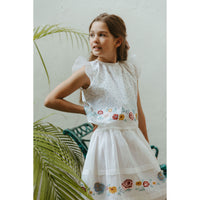 Lali Antique White Alma Skirt Set