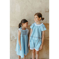 Lali  Vintage Blue Plaid Isla Dress