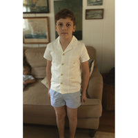 L by Ladida Baby Blue Pull On Shorts