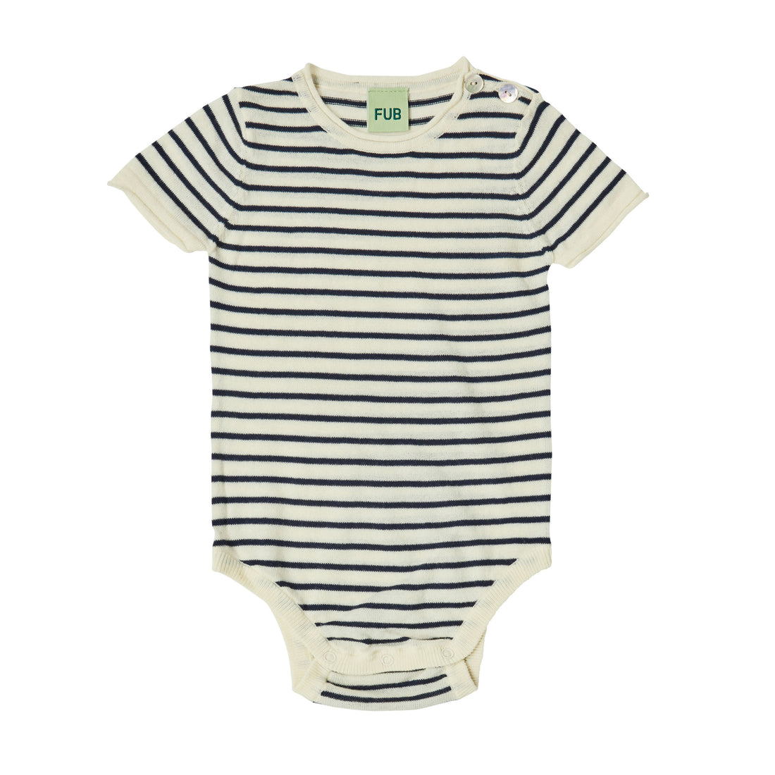 FUB Ecru/Dark Navy Baby Body