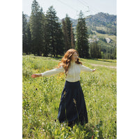 Clubhouse Textured Ruffle Shirt
