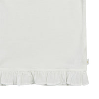 Bene Bene Off White Pure Sleeveless Frill Baby Tee