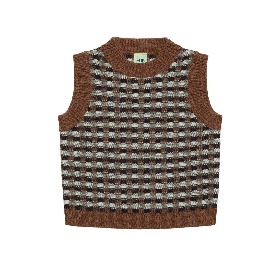 FUB Hazel Melange Lambswool Vest