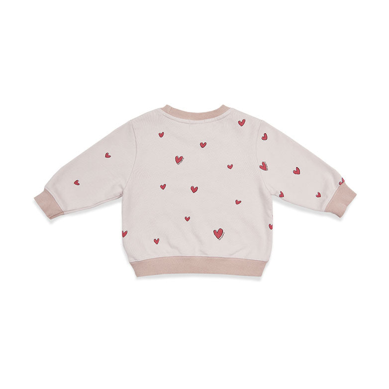 Bene Bene Light Pink Beloved Baby Sweatshirt