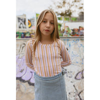 Clubhouse Rippled Striped Tee