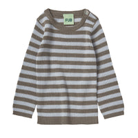 FUB Hazel Melange/Ice Baby Rib Pullover