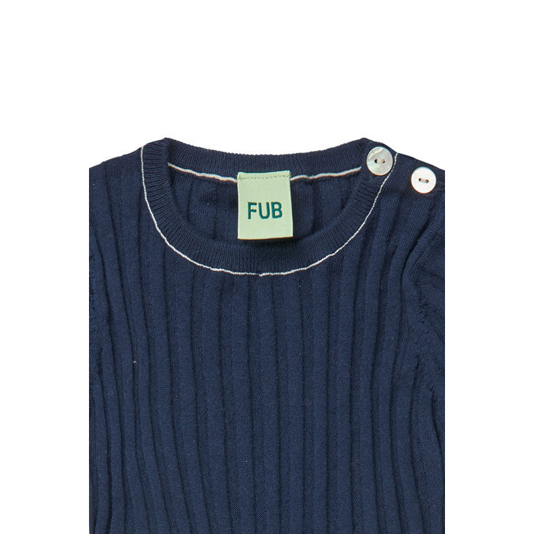 FUB Dark Navy Rib Bodysuit