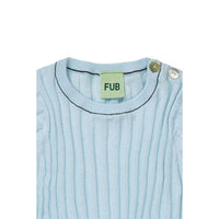 FUB Light Blue Rib Bodysuit