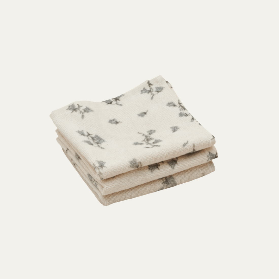 Garbo and Friends Bluebell 3pcs Terry Washcloths