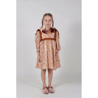 Tia Cibani Pomegranate Luna Bib Dress