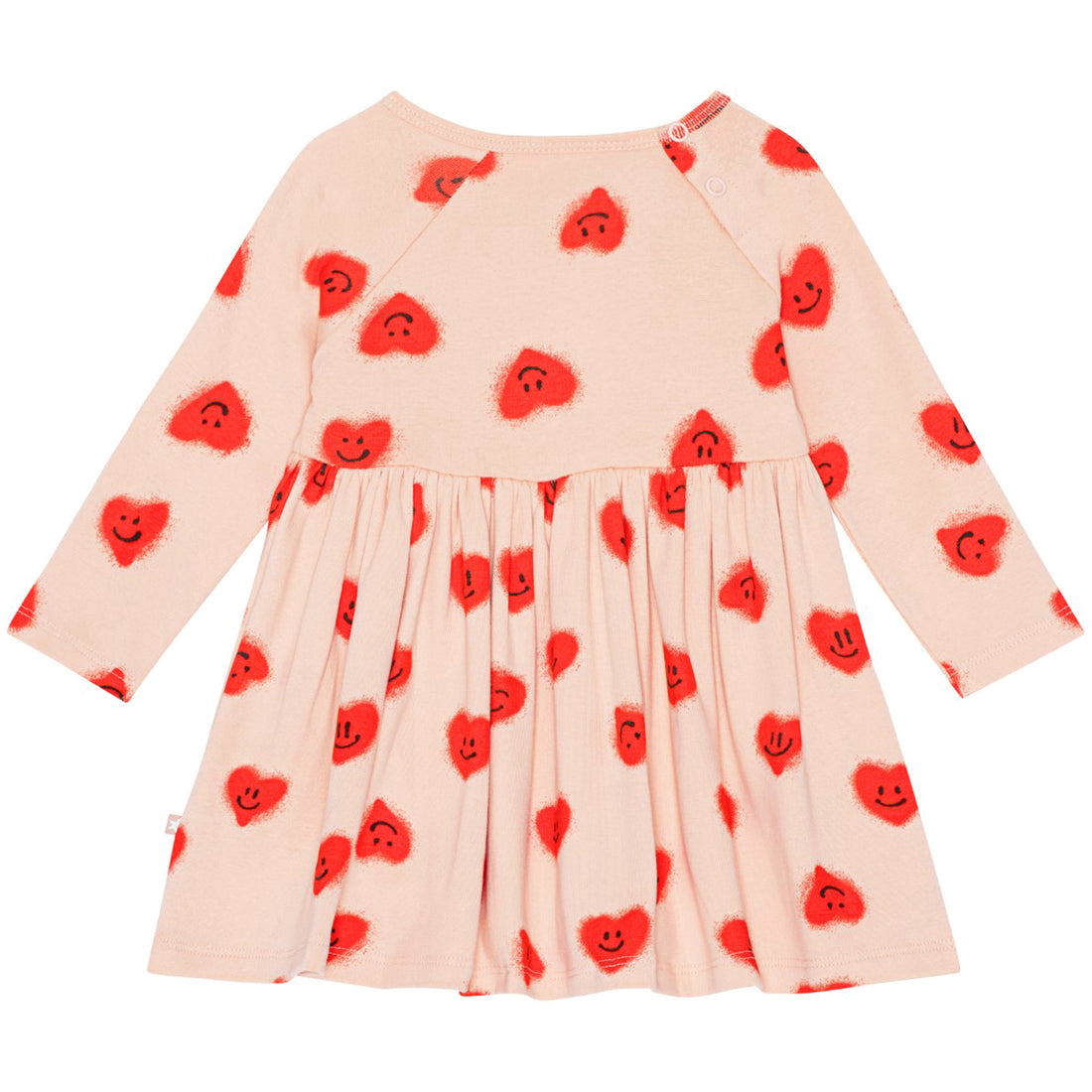 Molo Red Hearts Jersey Charmaine Dress