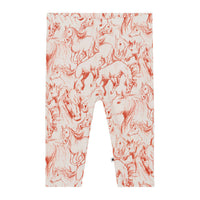 Molo Red Horses Stefanie Baby Leggings