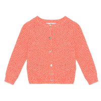 Molo Rose Red Mix Goldie Baby Cardigan