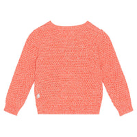 Molo Rose Red Mix Goldie Baby Cardigan