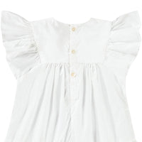 Molo Crisp White Cammas Dress