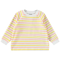 Molo Sun Melon Stripe Dora Sweatshirt