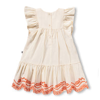 Molo Pearled Ivory Cammas Dress