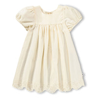 Molo Pearled Ivory Carmen Dress
