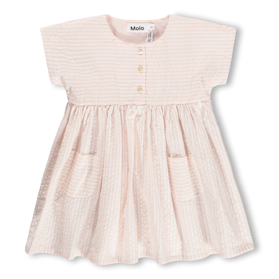Molo Cloud Pink Stripe Carlotta Dress