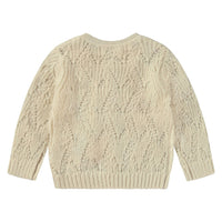 Molo Pearled Ivory Gilli Cardigan