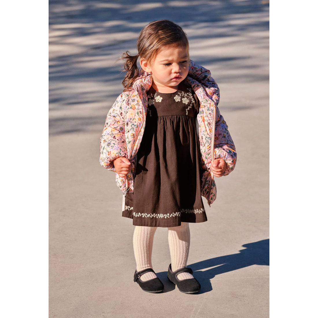 Molo Bark Brown Claire Dress