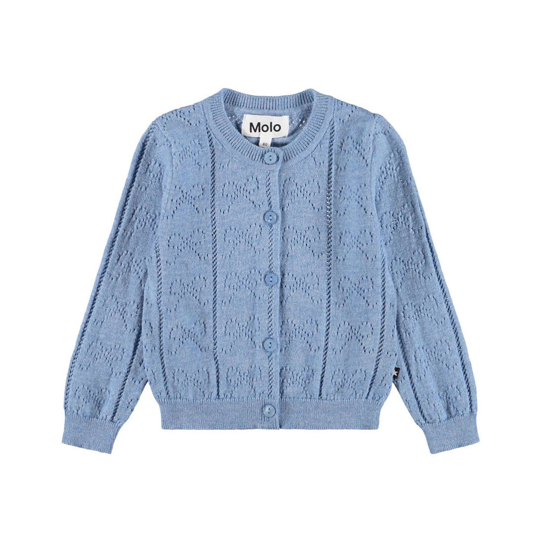 Molo Topaz Blue Gertrud Cardigan