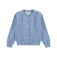 Molo Topaz Blue Gertrud Cardigan