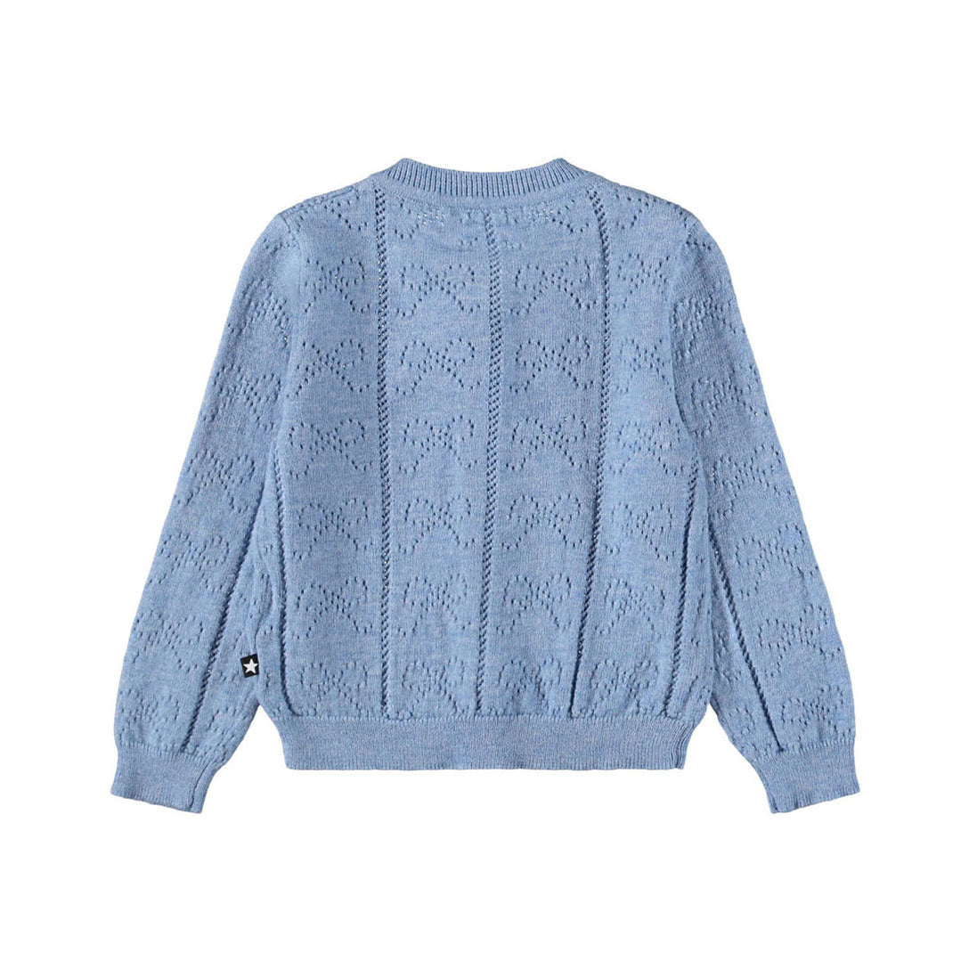 Molo Topaz Blue Gertrud Cardigan
