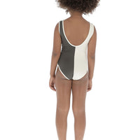Belle Chiara Volcanic Earth Lycra Bicolor Swimsuit