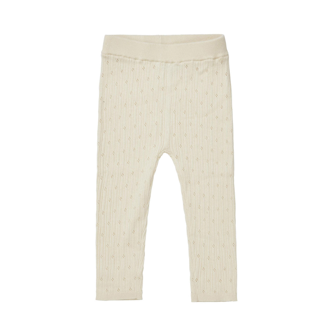 FUB Ecru Pointelle Leggings