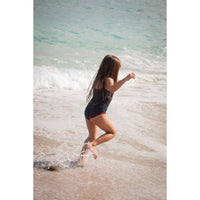 Coco Blanc Navy Striped Swimsuit